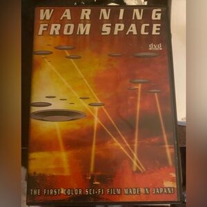 NWOT RARE Warning From Space (DVD, 1956, Region Free, Unrated)